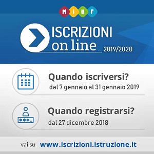 Iscrizioni A.S. 2019/2020